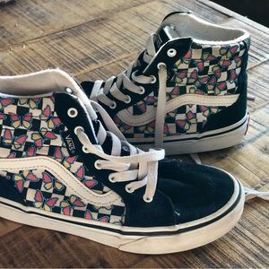 Vans high tops kids size 2